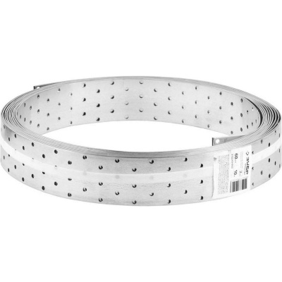 Перфорированная монтажная лента ПЛ-2.0, 60х2мм, 10м, ЗУБР {310245-060}
