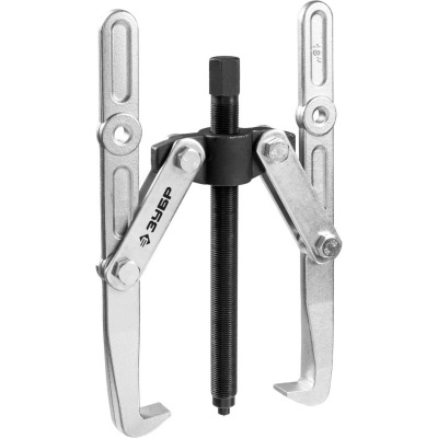 ЗУБР  внешний d 55 - 390 мм, внутренний d 40 - 320 мм, шарнирный двухзахватный съемник с удлиненными захватами, Профессионал (43316-305)