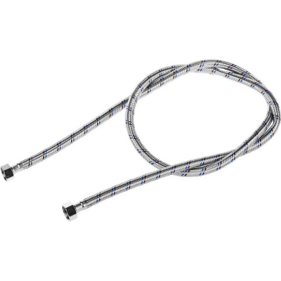 Подводка гибкая ЗУБР для воды, оплетка из нержавеющей стали, г/г 1/2" - 1,5м {51005-G/G-150}