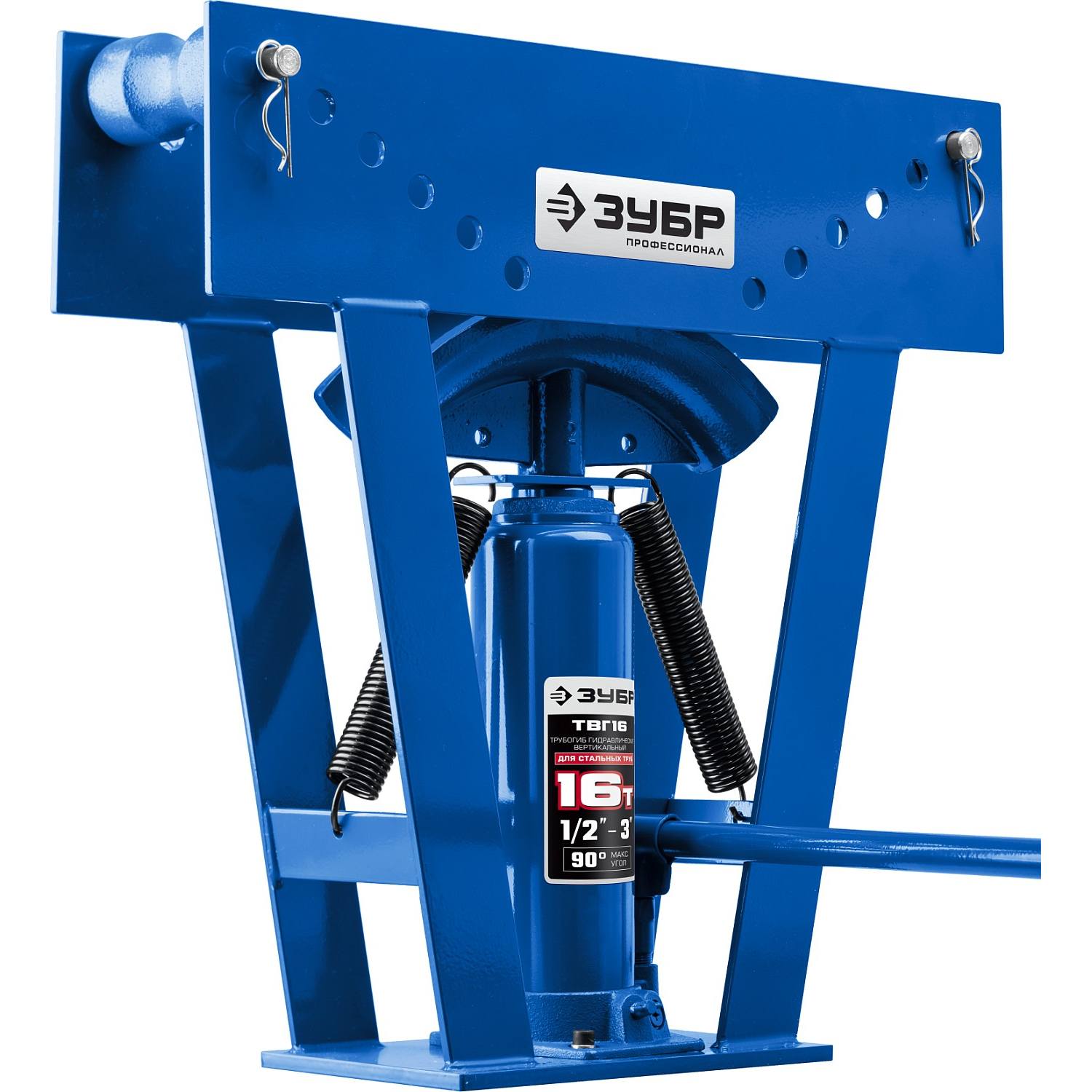 ЗУБР ТВГ-16 1/2-3" 16т трубогиб гидравлический вертикальный ручной, Профессионал {43078-16_z01}