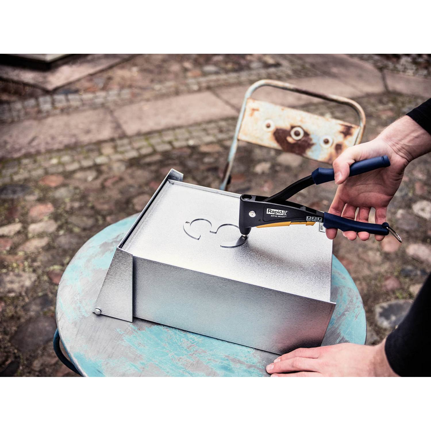 RAPID RP40 MULTI d 3.2мм, 4.0мм, 4.8мм заклепочник универсальный. Мультинасадка {5001139}