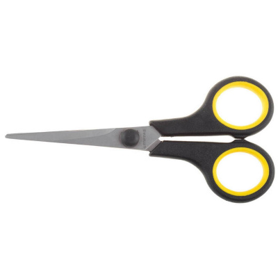 Ножницы STAYER "MASTER" хозяйственные, двухкомпонентные ручки, 135мм {40465-13}