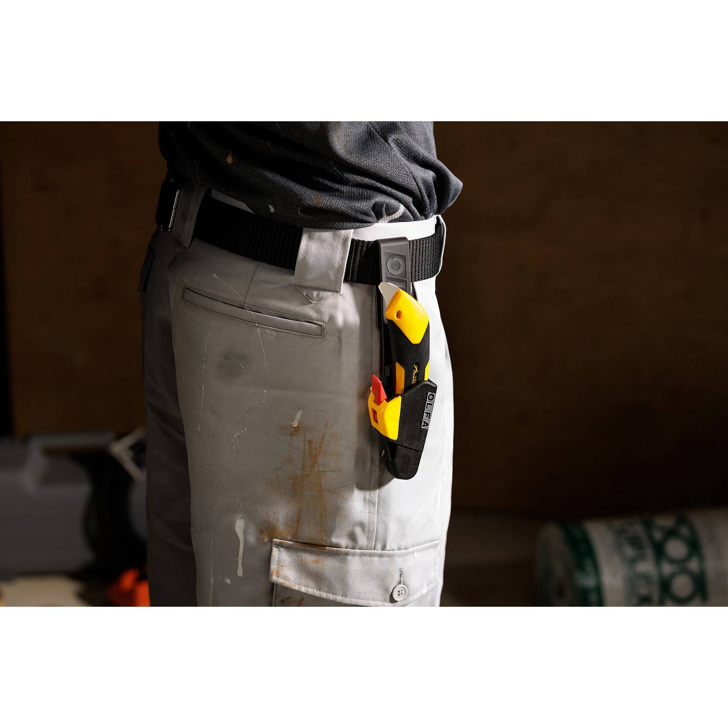 OLFA  Cutter Knife holder держатель в комплекте с ножом  (OL-KH-1/L5-AL)