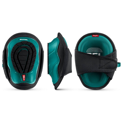 KRAFTOOL  SOLID гелевая вставка, объёмная противоскользящая накладка, наколенники защитные {11517}