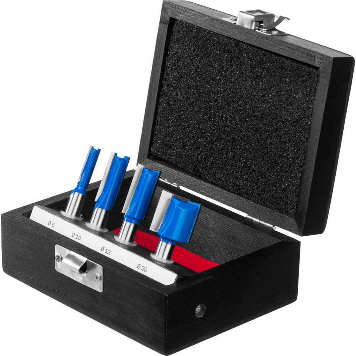 ЗУБР 4шт, набор профильных фрез по дереву {28795-H4-1}