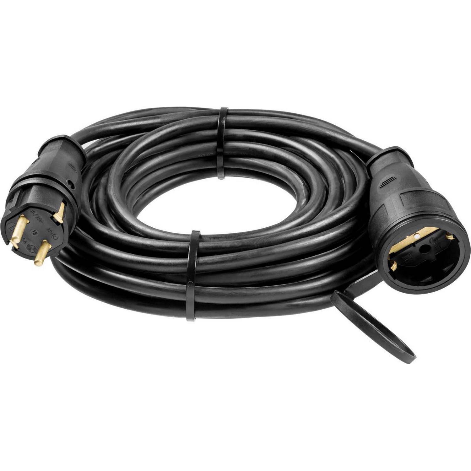 Удлинитель-шнур RC 315, 10 м, 3700 Вт, 1 гнездо, IP44, КГ 3х1,5 мм2, STAYER {55026-10}