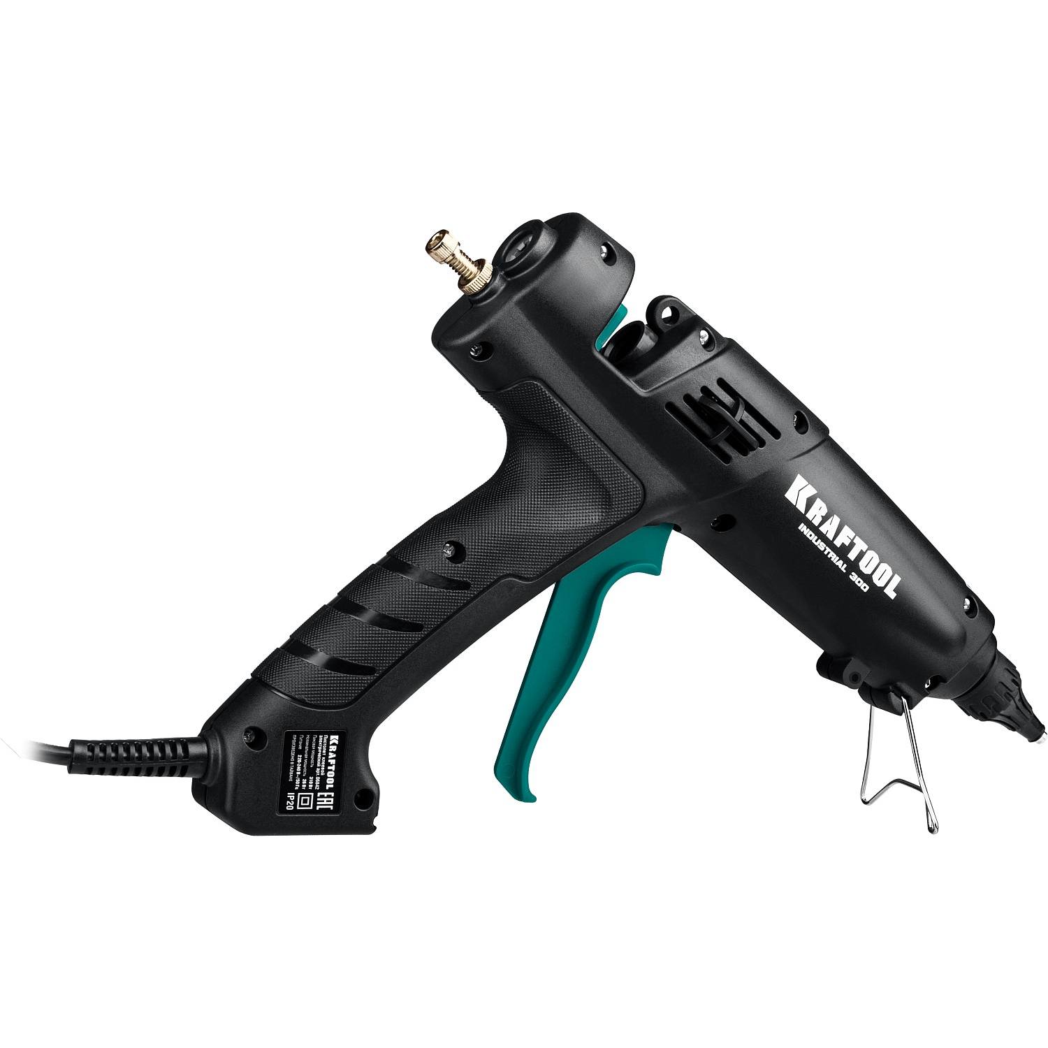 KRAFTOOL Industrial 300  пистолет термоклеевой электрический, d 11-12 мм  45 г/мин {06842}