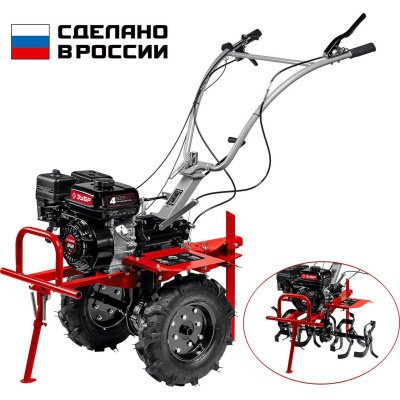 ЗУБР МТШ-500 мотоблок бензиновый с ВОМ, 212 см3 {МТШ-500}