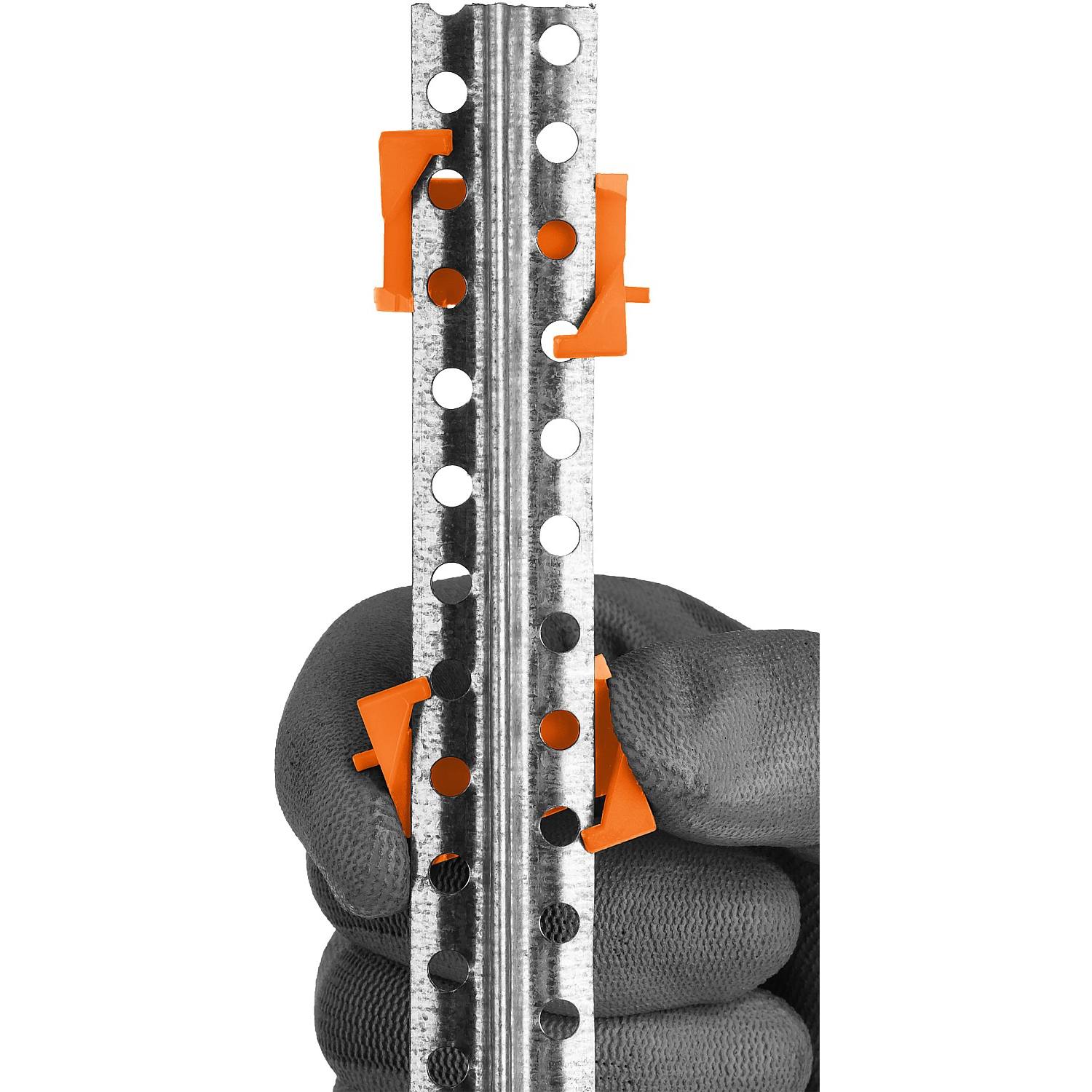 ЗУБР ВИНТ-50  система крепления штукатурных маяков, 50 шт {30955-50}