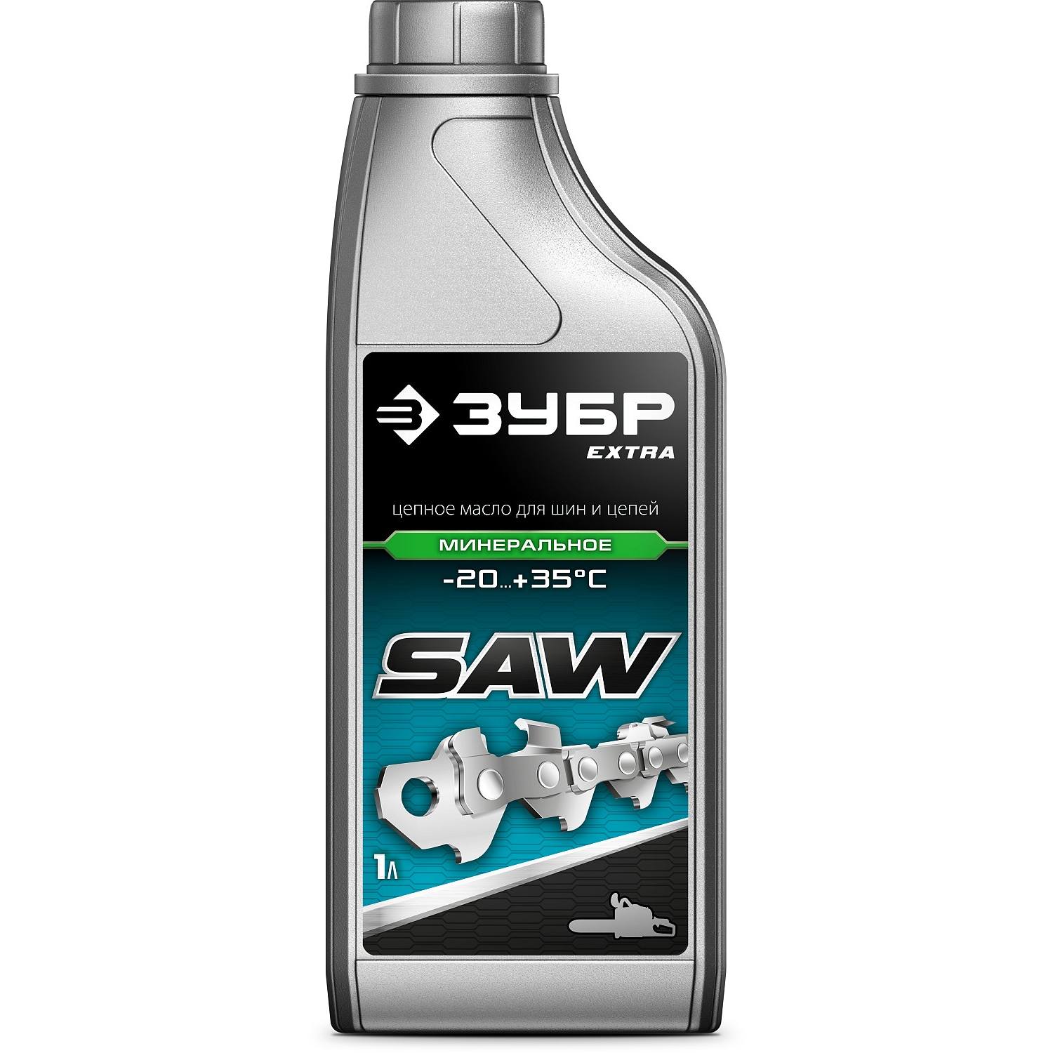 ЗУБР EXTRA цепное минеральное масло для бензо и электропил, 1 л {70620-1}