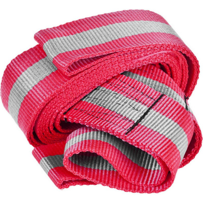 Трос буксировочный ЗУБР "Мастер", 2 петли, сумка, 4м, 7т {61211-7}