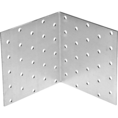 Уголок крепежный равносторонний УКР-2.0, 100х100х100 х 2мм, ЗУБР {310206-100-100}