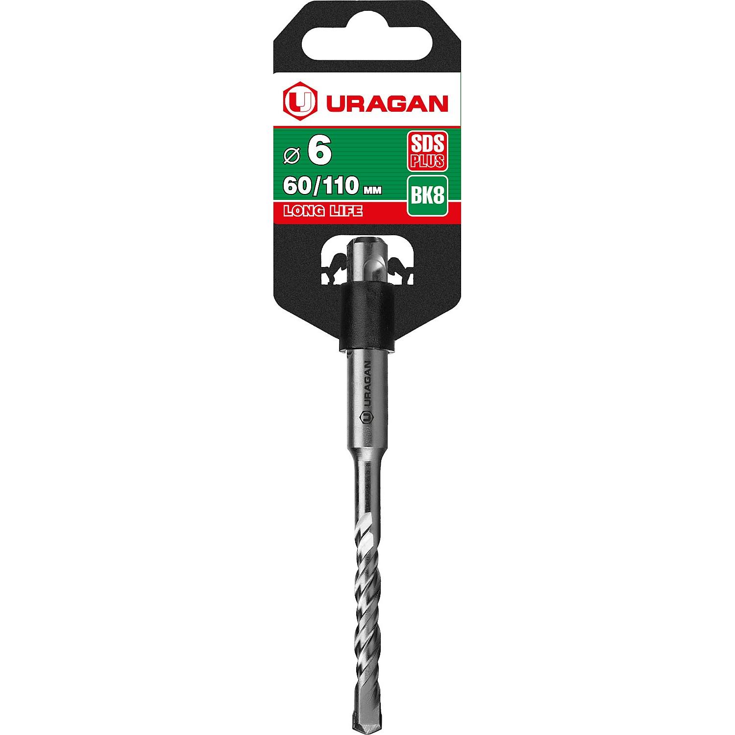 URAGAN Бур SDS-plus   6 х 110 мм {29311-110-06}