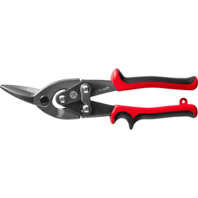 ЗУБР Левые ножницы по металлу, 250 мм {23140-L}