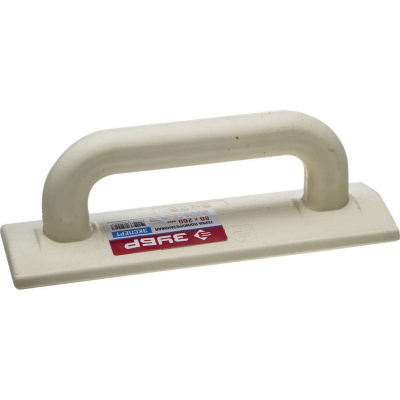 Терка ЗУБР "ЭКСПЕРТ" полиуретановая, 80х260мм {08130-08-26}