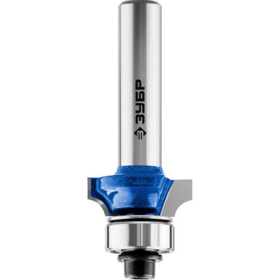 ЗУБР 19x7мм, радиус 3,2мм, фреза кромочная калевочная №1 {28701-19}