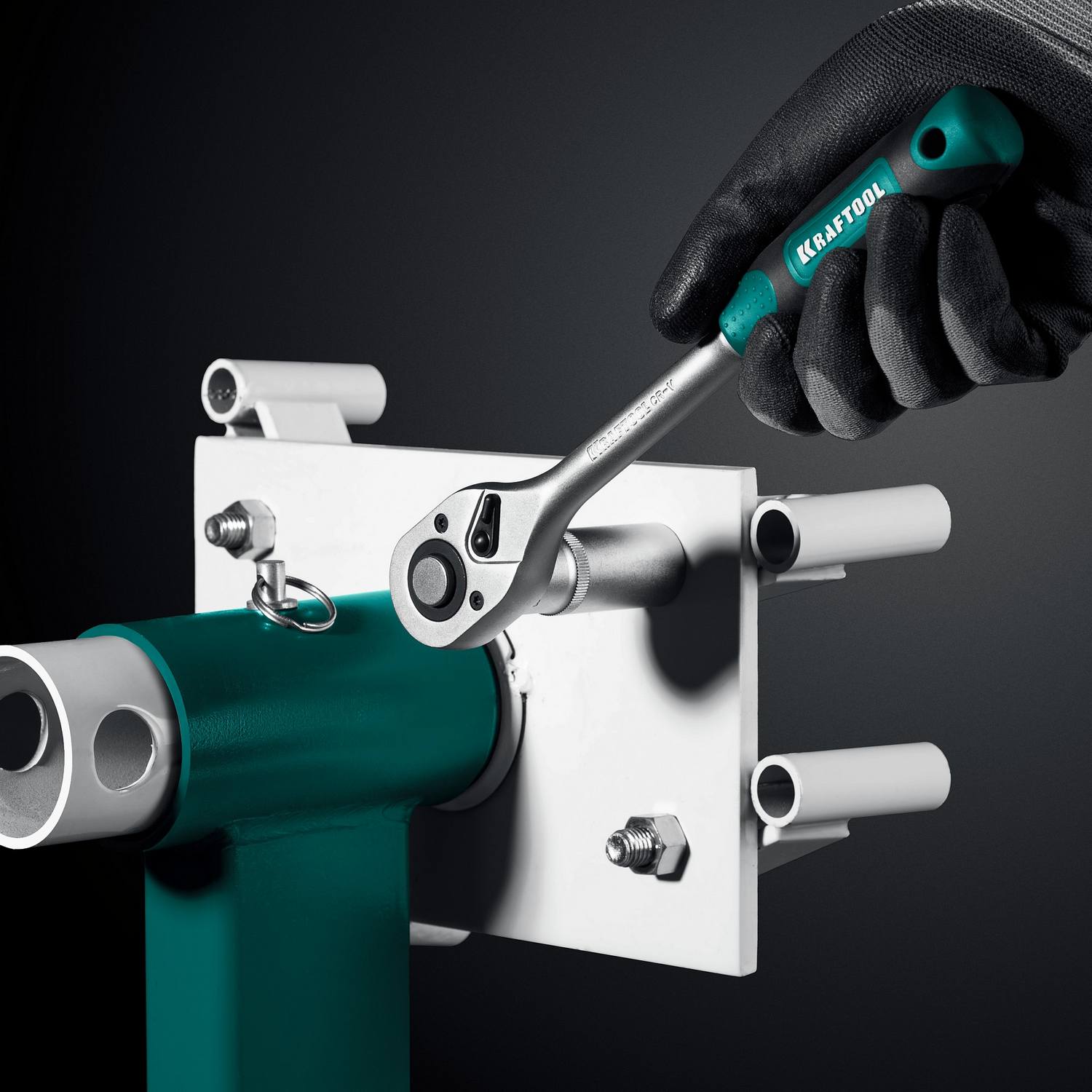 KRAFTOOL  X-Drive, 57 предм. (1/4"), Универсальный набор инструмента  {27885-H57}