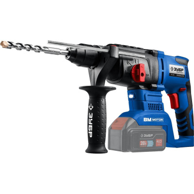 ЗУБР 20В бесщеточный перфоратор, без АКБ, в коробке, Профессионал. PB-260 {PB-260}