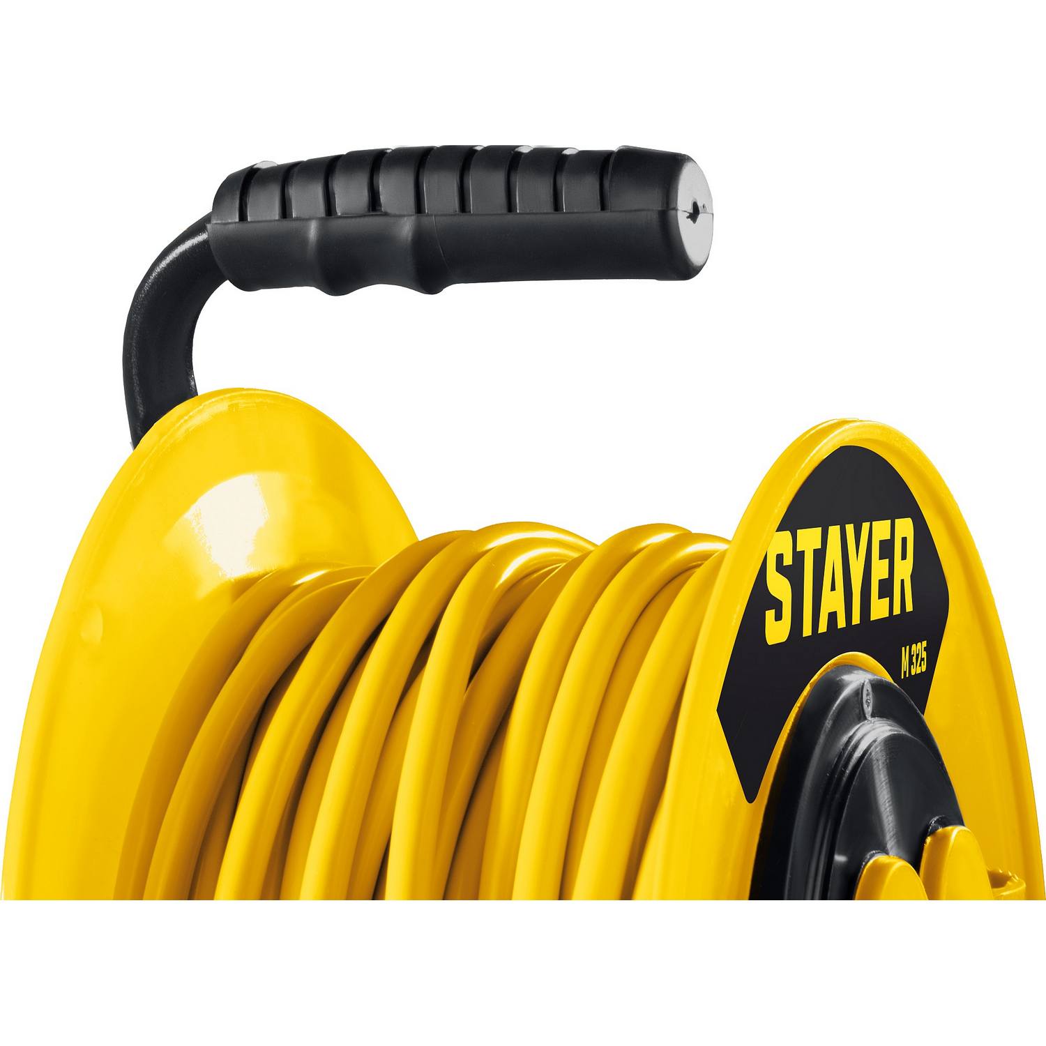 Силовой удлинитель на катушке  STAYER ПВС 3х2.5 30м 4000Вт IP44, M 325 {55064-30}