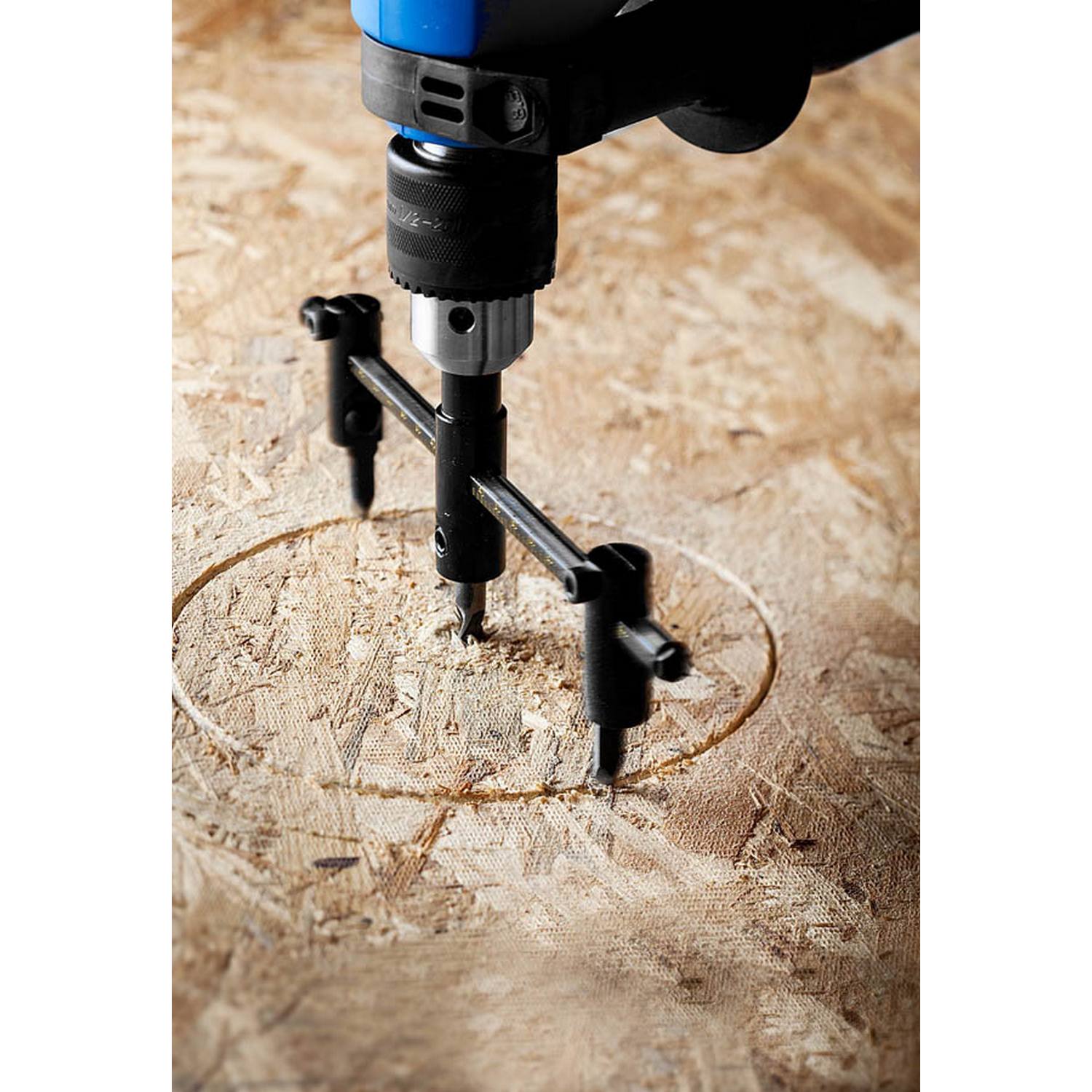 Сверло регулируемое, STAYER Profi 2944-200, двухрезцовое, по дереву, "Балеринка", d=40-200мм {2944-200}