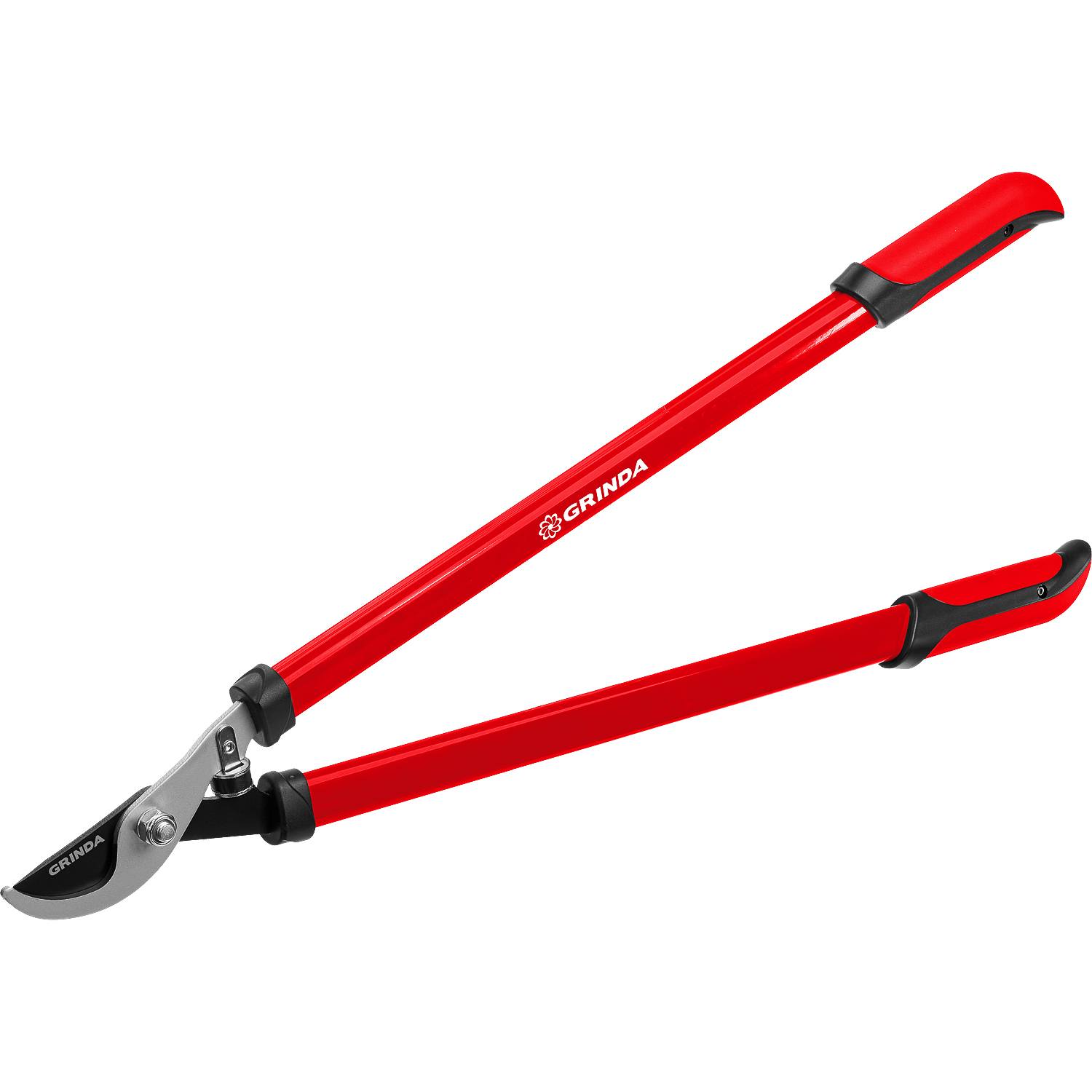 GRINDA  R-740, длина 740 мм, закаленные лезвия, стальные рукоятки, большой плоскостной сучкорез (8-424107)