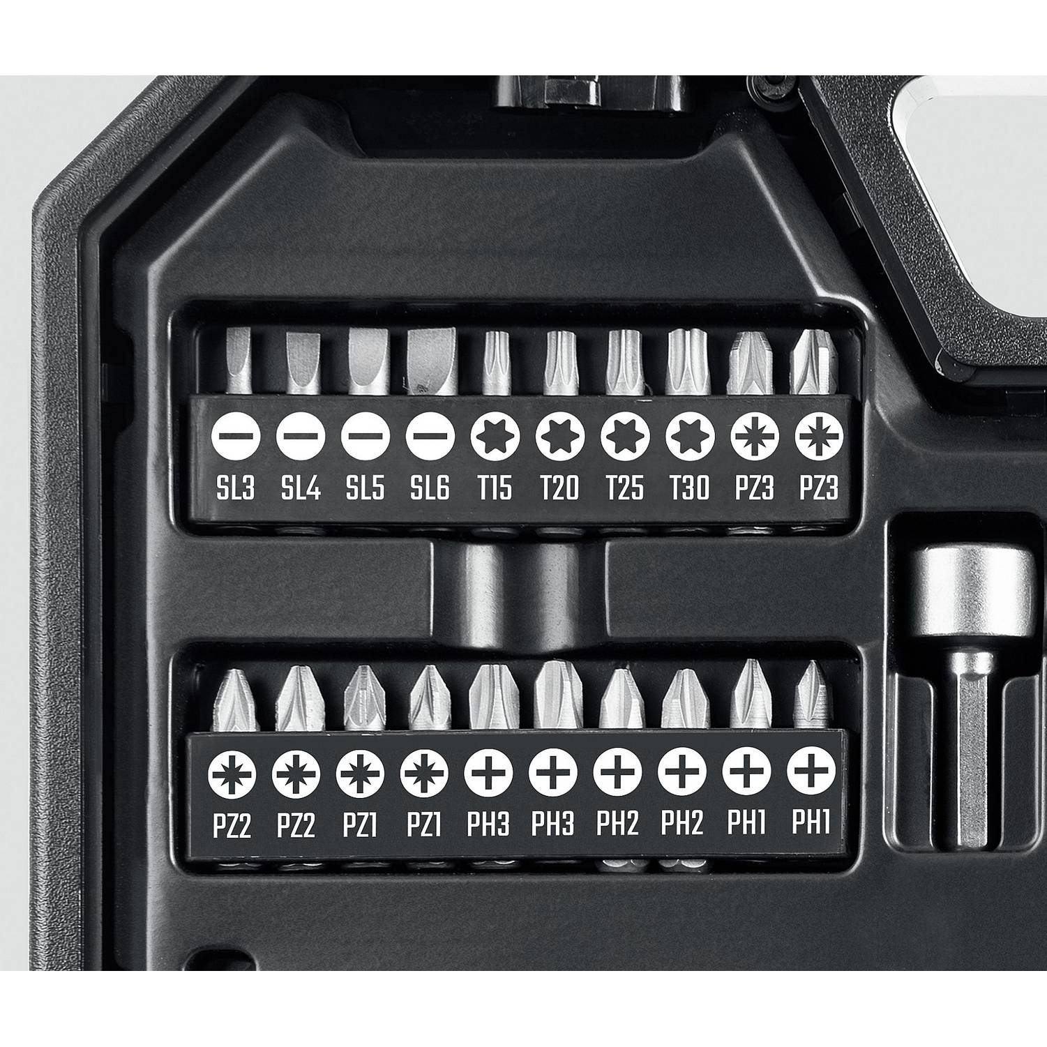 STAYER  Unix-63 63 предмета, Универсальный комбинированный набор  {29720-H63}