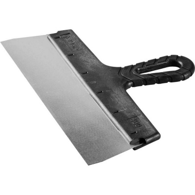 Шпатель ЗУБР "Мастер" ФАСАДНЫЙ нержавеющее полотно, 300мм {10077-30}