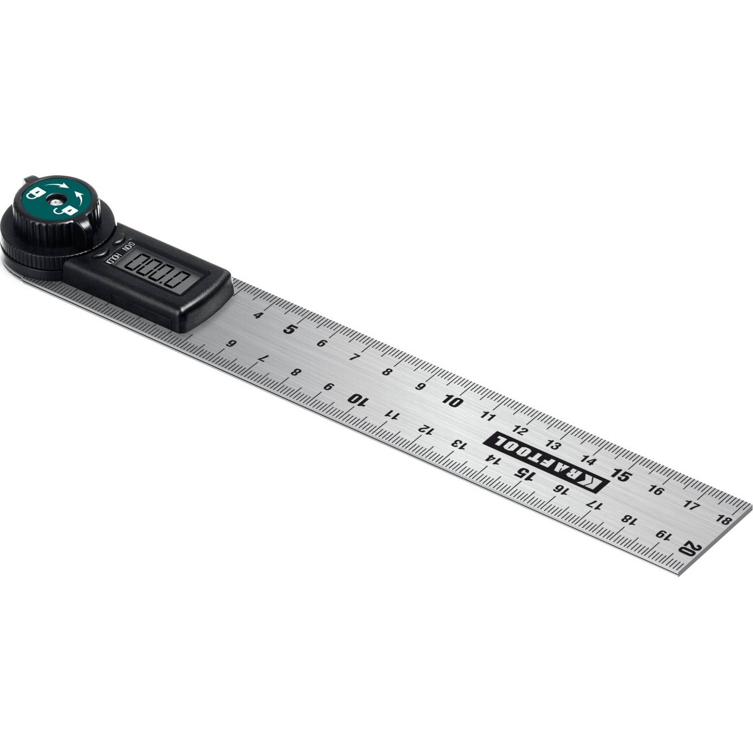 KRAFTOOL  DPM-20 200 мм, Электронный транспортир-угломер  {34682}