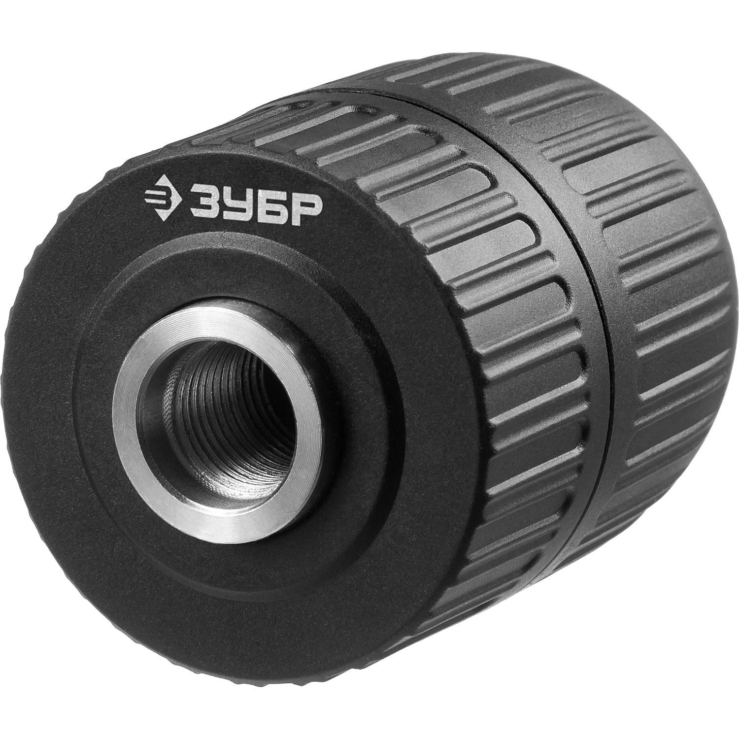 Патрон быстрозажимной ЗУБР "Мастер" для дрели, 13 мм, посадочная резьба 1/2", под сверло Д 1,5 - 13 мм