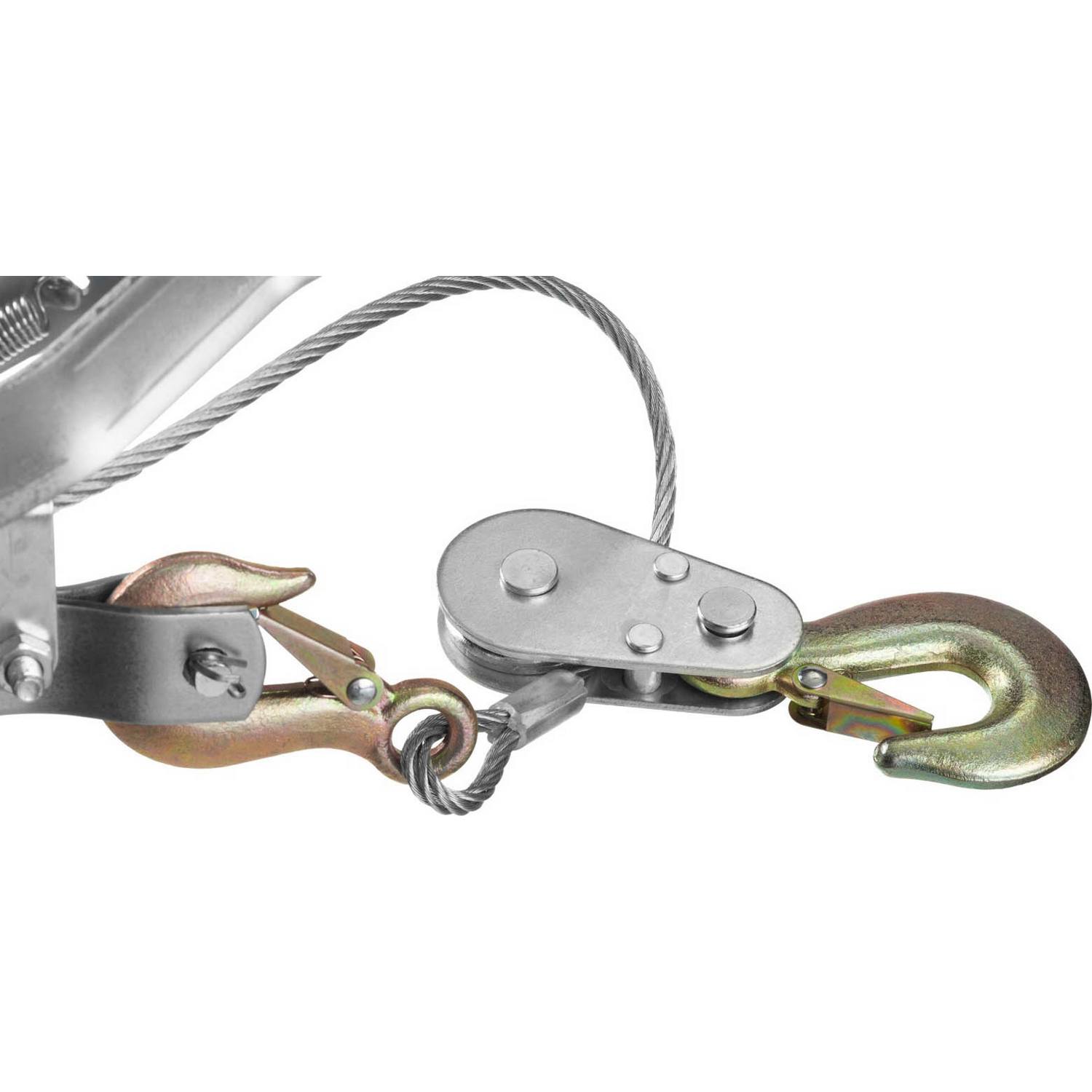 Лебедка STAYER "MAXPull" рычажная, тросовая, 4т/3м {4310-4}