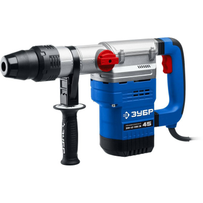 ЗУБР 1350 Вт, 45 мм, перфоратор SDS Max, серия Профессионал {ЗПМ-45-1350 ЭВ}