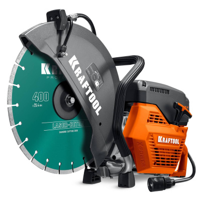 KRAFTOOL  3700 Вт, 400 мм, диск в комплекте, бензорез по бетону   {K770-16 H}