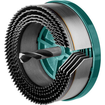 KRAFTOOL 5шт(68-100/32мм) пила сегментная наборная по дереву: 68-74-80-90-100x32 мм {29584-H5-32}