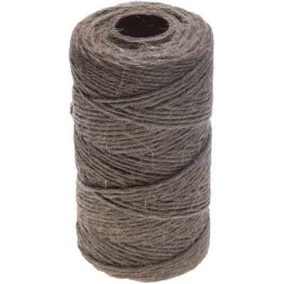 Шпагат ЗУБР джутовый, 4-ниточный, d=1,2 мм, 90 м, 24 кгс, 1,12 ктекс {50120-090}