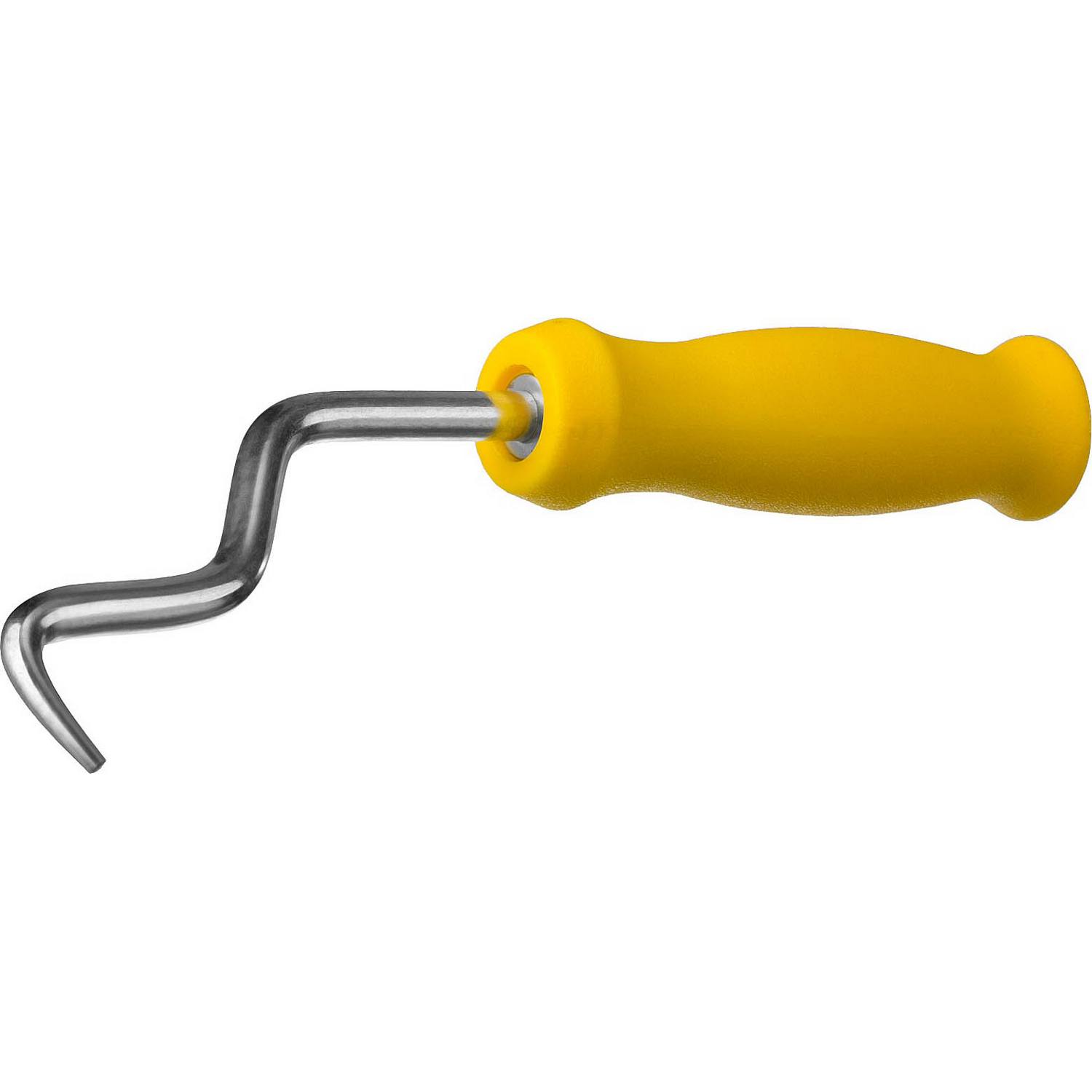 Крюк для вязки проволоки STAYER "MASTER", пластиковая рукоятка, 215 мм {23802}