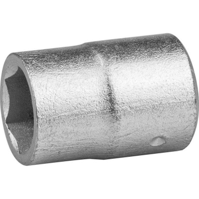 Головка торцовая НИЗ (1/2"), 40Х, шестигранная, оцинкованная, 17мм {2772-17}