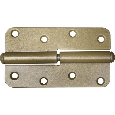 Петля накладная стальная "ПН-110", цвет бронзовый металлик, правая, 110мм {37655-110R}