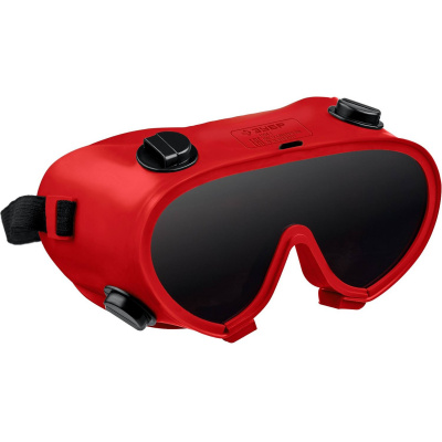 Очки ЗУБР ГС-5 газосварщика, с непрямой вентиляцией, 5-ый класс защиты {1104_z01}