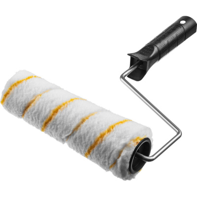 Валик малярный ДУАЛОН 40, 240 мм, d=40 мм, ворс 12 мм, ручка d=6 мм, ЗУБР {03518-24_z01}