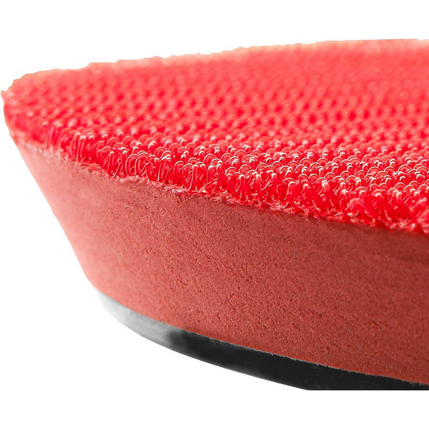 Тарелка опорная STAYER "MASTER" пластиковая для УШМ на липучке, полиуретановая вставка, d=150 мм, М14