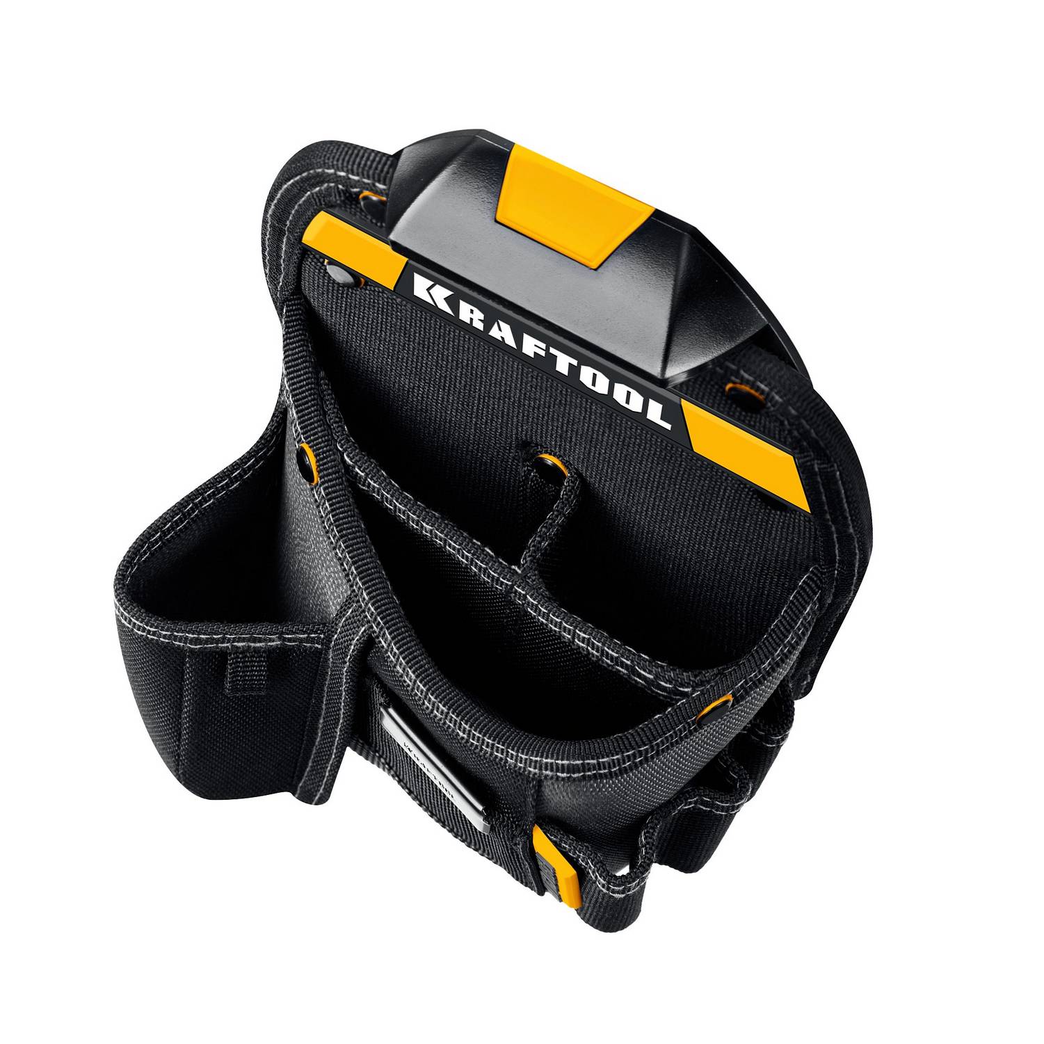 KRAFTOOL  KP-8 с быстросъёмным креплением FastClip, 8 карманов и петель, 170 х 260 мм, поясная сумка  {38776}