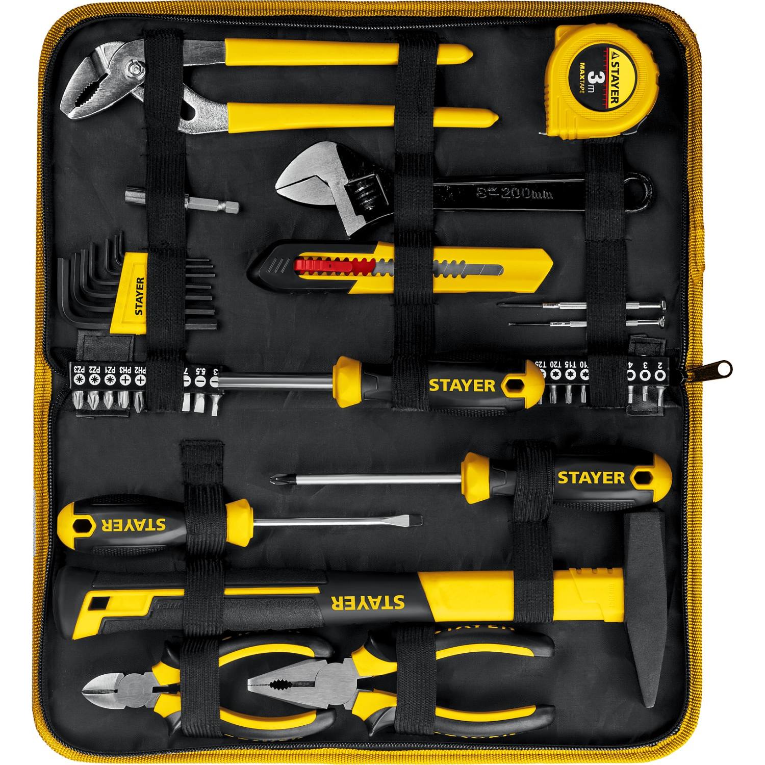 STAYER Master-40 универсальный набор инструмента для дома 40 предм. {22052-H40}