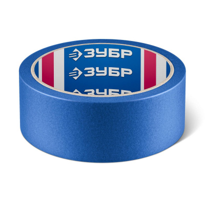 ЗУБР  №100 36 мм х 25 м, для гладких и слегка шероховатых поверхностей, малярная лента, Профессионал  {12141-36}