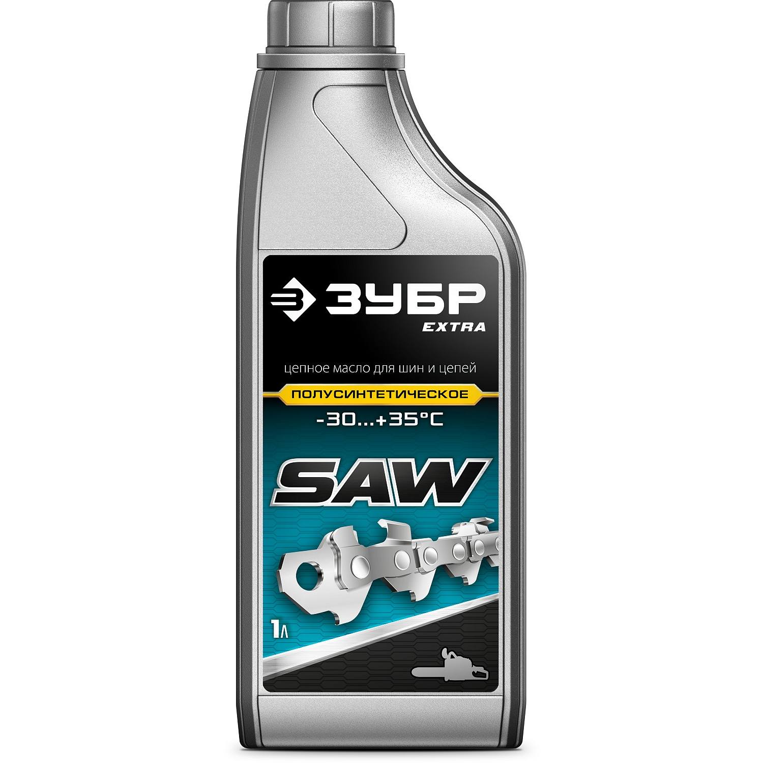 ЗУБР EXTRA цепное полусинтетическое масло для бензо и электропил, 1 л {70621-1}