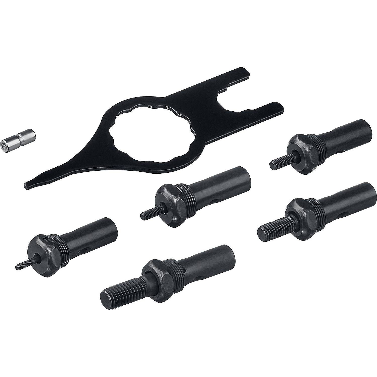 ЗУБР Р-М10 двуручный заклепочник для резьбовых заклепок в кейсе {31056}