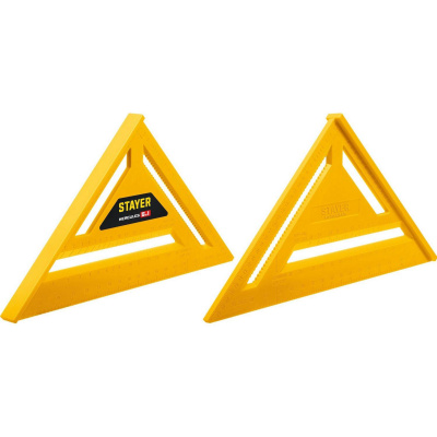 STAYER  305 мм, 5-в-1, Универсальный кровельный пластиковый угольник  {34522-30}