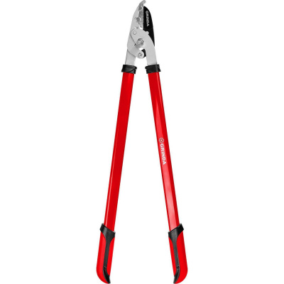 GRINDA  R-740A, длина 740 мм, закаленные лезвия, антикор. покрытие, стальные рукоятки, большой контактный сучкорез (40233)