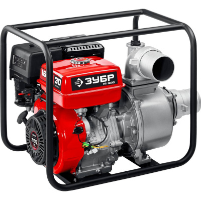 Мотопомпа бензиновая ЗУБР, МП-1600, 1600 л/мин {МП-1600}
