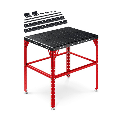 ЗУБР  СБС 800-600 мм, сталь 4мм, комплект оснастки,  сборочно-сварочный стол {32900}