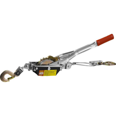 Лебедка STAYER "MAXPull" рычажная, тросовая, 1т/1,8м {4310-1}